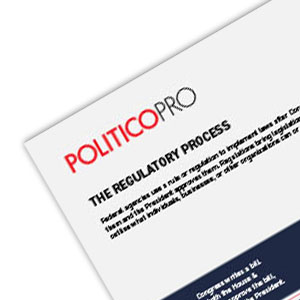 The Regulatory Process